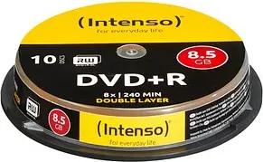 10 Intenso DVD+R 8,5 GB Double Layer