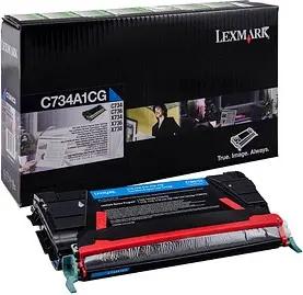 Lexmark C734A1CG  cyan Toner