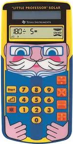 TEXAS INSTRUMENTS Little Professor™ Solar Mathetrainer bunt