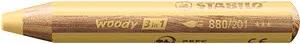 STABILO woody 3 in 1 Buntstift gelb, 1 St.