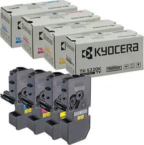 KYOCERA TK-5220K/C/M/Y schwarz, cyan, magenta, gelb Toner, 4er-Set