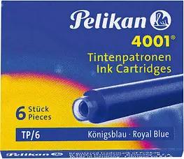 Pelikan 4001 TP/6 Tintenpatronen für Füller königsblau 6 St.