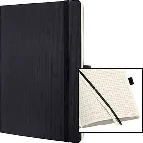 SIGEL Notizbuch Conceptum® ca. DIN A5 kariert, schwarz Softcover 194 Seiten