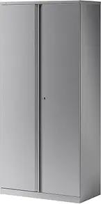 BISLEY Stahlschrank Essentials YECB09194S355 silber 91,4 x 47,0 x 197,0 cm, aufgebaut