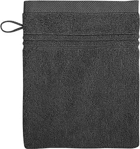 Dyckhoff Waschlappen Nature anthrazit 16 x 21 cm, 6 St.