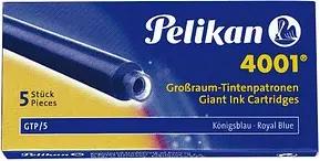 Pelikan 4001 Tintenpatronen für Füller königsblau 5 St.