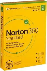 Norton 360 Standard Sicherheitssoftware Vollversion (PKC)