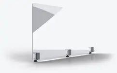 magnetoplan Spuckschutz 11029120, transparent 120,0 x 60,0 cm