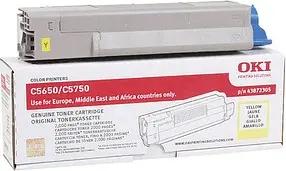 OKI 43872305 gelb Toner