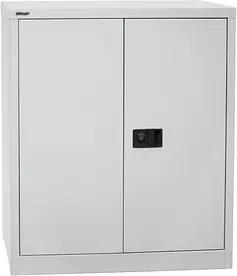 BISLEY Stahlschrank Universal E402A01G645 lichtgrau 91,4 x 40,0 x 100,0 cm, aufgebaut