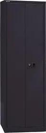 BISLEY Stahlschrank Universal E782A04B6633 schwarz 60,0 x 40,0 x 195,0 cm, aufgebaut