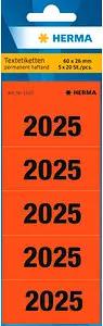 100 HERMA Inhaltsschilder 2025 rot