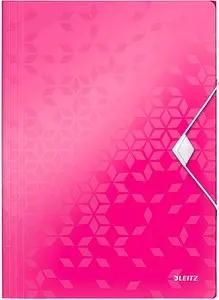 LEITZ Eckspanner WOW 4599 DIN A4 pink