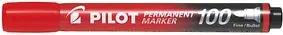 PILOT 100 Permanentmarker rot 1,0 mm, 1 St.