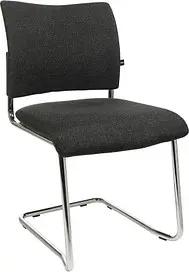 2 Topstar Besucherstühle Visit 20 NV390 G22 anthrazit Stoff
