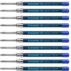 Schneider Express 735 Kugelschreiberminen M blau, 10 St.