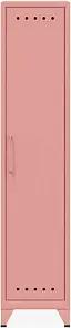 BISLEY Stahlschrank Fern Locker FERLOC620 pastelpink 38,0 x 51,0 x 180,0 cm, aufgebaut