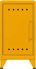 BISLEY Stahlschrank Fern Mini FERMINRH642 gelb 38,0 x 40,0 x 72,5 cm, aufgebaut