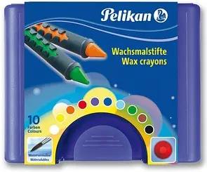 Pelikan 655/10 Wachsmalstifte farbsortiert, 10 St.
