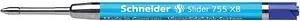 Schneider Slider 755 Kugelschreiberminen XB blau, 10 St.