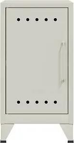 BISLEY Stahlschrank Fern Mini FERMINLH696 verkehrsweiß 38,0 x 40,0 x 72,5 cm, aufgebaut
