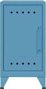 BISLEY Stahlschrank Fern Mini FERMINLH605 blau 38,0 x 40,0 x 72,5 cm, aufgebaut