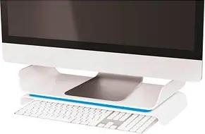 LEITZ Monitorständer Ergo WOW weiß, blau