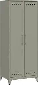 BISLEY Stahlschrank Fern Maxi FERMAX645 lichtgrau 70,0 x 51,0 x 180,0 cm, aufgebaut