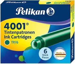 Pelikan 4001 TP/6 Tintenpatronen für Füller dunkelgrün 6 St.