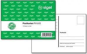 SIGEL Postkarte Formularbuch PH610