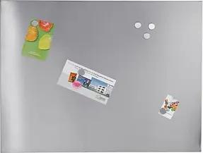 Zeller Magnettafel 60,0 x 80,0 cm silber