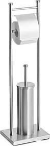 Zeller WC-Garnitur silber Metall