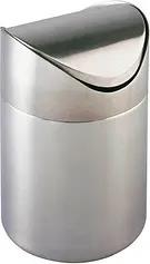 WENKO Otranto Tischmülleimer 3,0 l silber