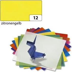 folia Transparentpapier gelb 42 g/qm 25 Bogen