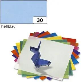 folia Transparentpapier blau 42 g/qm 25 Bogen
