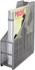 Zeller Stehsammler Meshline 17700 alufarben Metall, DIN A4