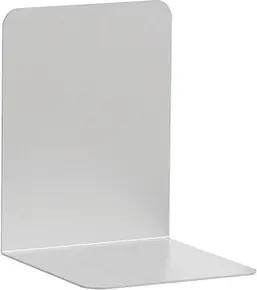 2 MAUL Buchstützen silber 10,0 x 10,0 x 13,0 cm
