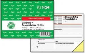 SIGEL Einnahme-/Ausgabebeleg Formularbuch SD026