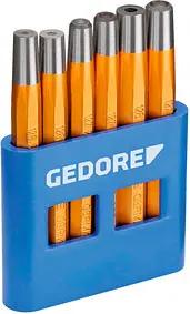 GEDORE 125 B Nietzieher-Satz flach 6-teilig