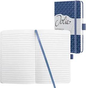 SIGEL Notizbuch Jolie® ca. DIN A6 liniert, indigoblau Hardcover 174 Seiten