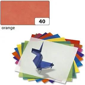 folia Transparentpapier orange 42 g/qm 25 Bogen