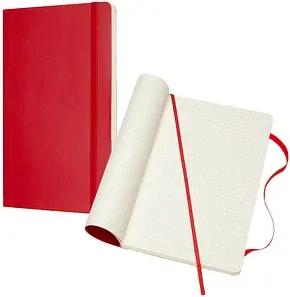 MOLESKINE Notizbuch Classic Collection ca. DIN A5 kariert, scharlachrot Softcover 192 Seiten
