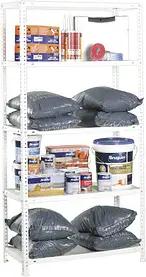 Simonrack Schwerlastregal COMFORT MINI 8425437061219 weiß 80,0 x 40,0 x 180,0 cm