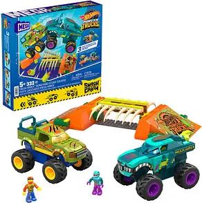 Mattel GAMES Mega Construx HKF89 Hot Wheels Knochen Crash Stuntbahn Bausatz