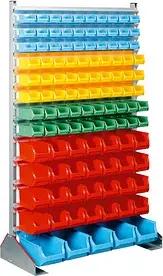 Allit Kleinteileregal ProfilPlus Depot 455900 silber 113,0 x 50,0 x 190,0 cm