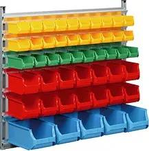 Allit Kleinteileregal ProfilPlus Depot 455935 silber 113,0 x 31,0 x 105,0 cm