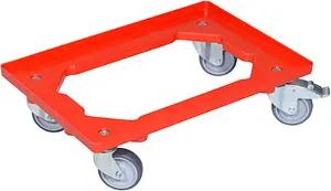 Allit Transportroller ProfiPlus rot 41,5 x 61,5 x 17,0 cm bis 250,0 kg