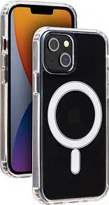 bigben Hybrid Case mit MagSafe Handy-Cover für Apple iPhone 14 transparent