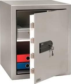 BURG WÄCHTER Tresor MT 660 K Sicherheitsstufe 0 nach EN 1143-1 platingrau 43,0 x 39,0 x 53,0 cm