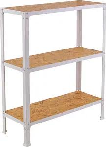 Simonrack Regal SIMONHOME CLICK MINI 8425437128837 weiß, braun 80,0 x 30,0 x 90,0 cm
